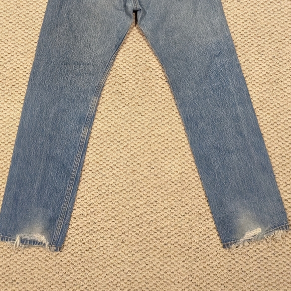 Levi's 501 Straight Leg, Button Fly Denim - Picture 3 of 13